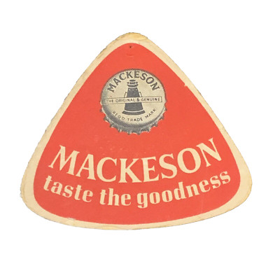 Bierdeckel Mackeson Taste of goodness