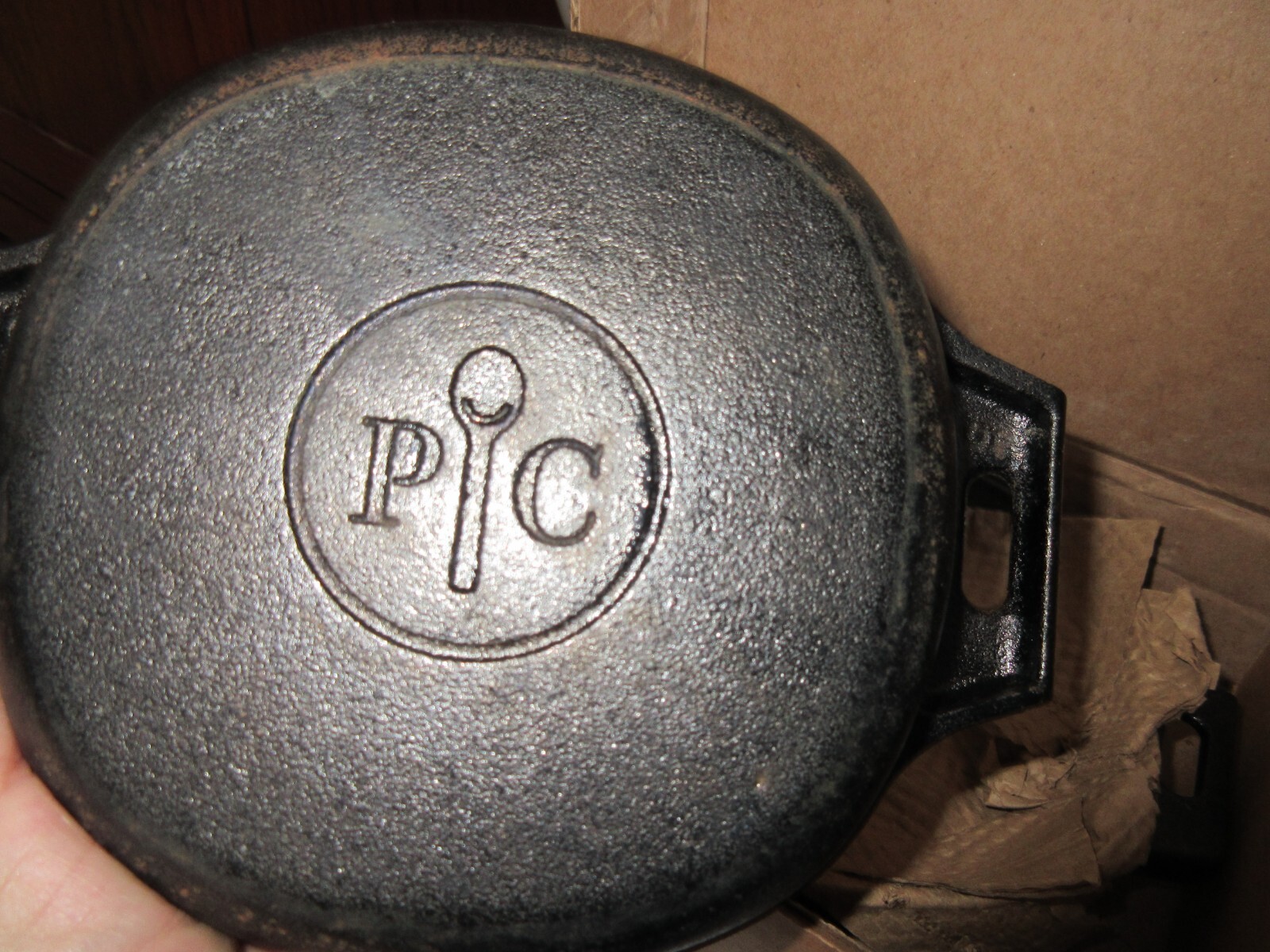 Pampered Chef 5.5” Cast Iron Skillet Set of 2 100250 Works w PC Air