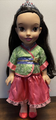 Tollytots Disney Mulan Deluxe Toddler Doll 14” Tolly Tots