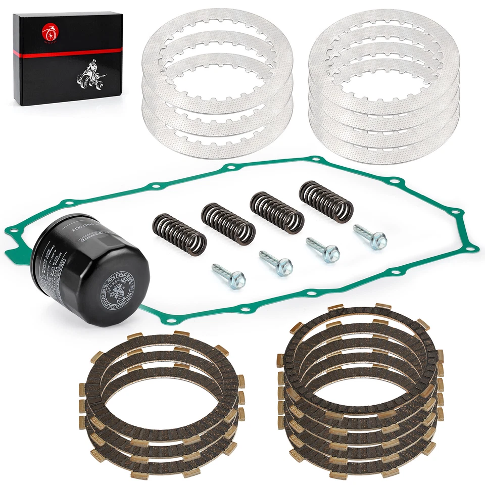 1998 1999-2003 Clutch Friction Steel Plates Kit for Honda Shadow ACE 750 VT750C - Image 3 of 4