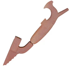 16" Fish Effigy Pipestone Catlinite Native American