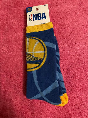 Golden State Warriors Mens Crew High Socks , UNIQUE & RARE . Size 8-13  Mens . | eBay
