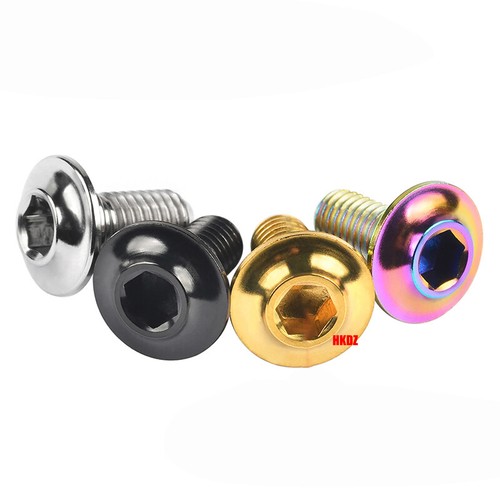 M5 Titanium Bolt Inner Hex Clamps Screw For Road Bike Brake Shoes C Clamp Brake - Picture 16 of 16