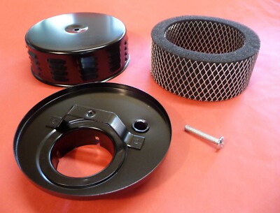VW Käfer Sportluftfilter Luftfilter ø 13,5cm mit TOP SOUND ''SCHWARZ''  045-9084