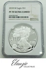2018-W Proof American Silver Eagle NGC PF70