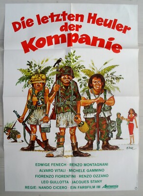 P51 Original Kinoplakat - DIE LETZTEN HEULER DER KOMPANIE