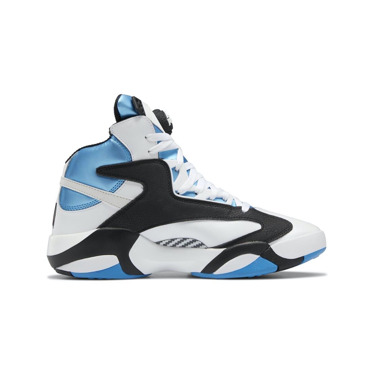Reebok Shaq Attaq , White Core Black Azule  Men\'s REEBOK SHAQ ATTAQ  main image 2