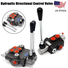 Hydraulic Monoblock Directional Parts Control Valve 11 GPM 1 Spool for Loaders