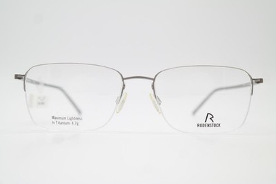 Brille Rodenstock R 7051 Titanium Maximum Lightness Silber Transparent Neu