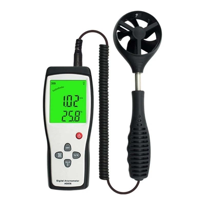 Professional Handheld Wind Gauge Meter With Wide Ranges 0.3-45m/s Anemometer
Opens in a new window o