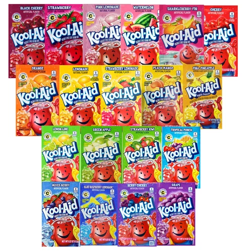 Kool-Aid Drink Mix - 19 Flavors Variety Pack