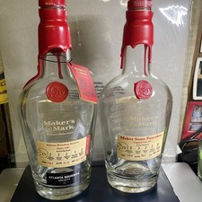 Maker s Mark Private Selection Lot Of 2 Empty...