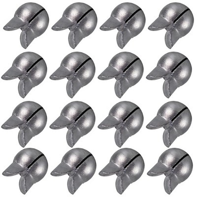 100 PCS 4 Sizes Round Removable Split Shot Fishing Weights Sinkers Fly Bass