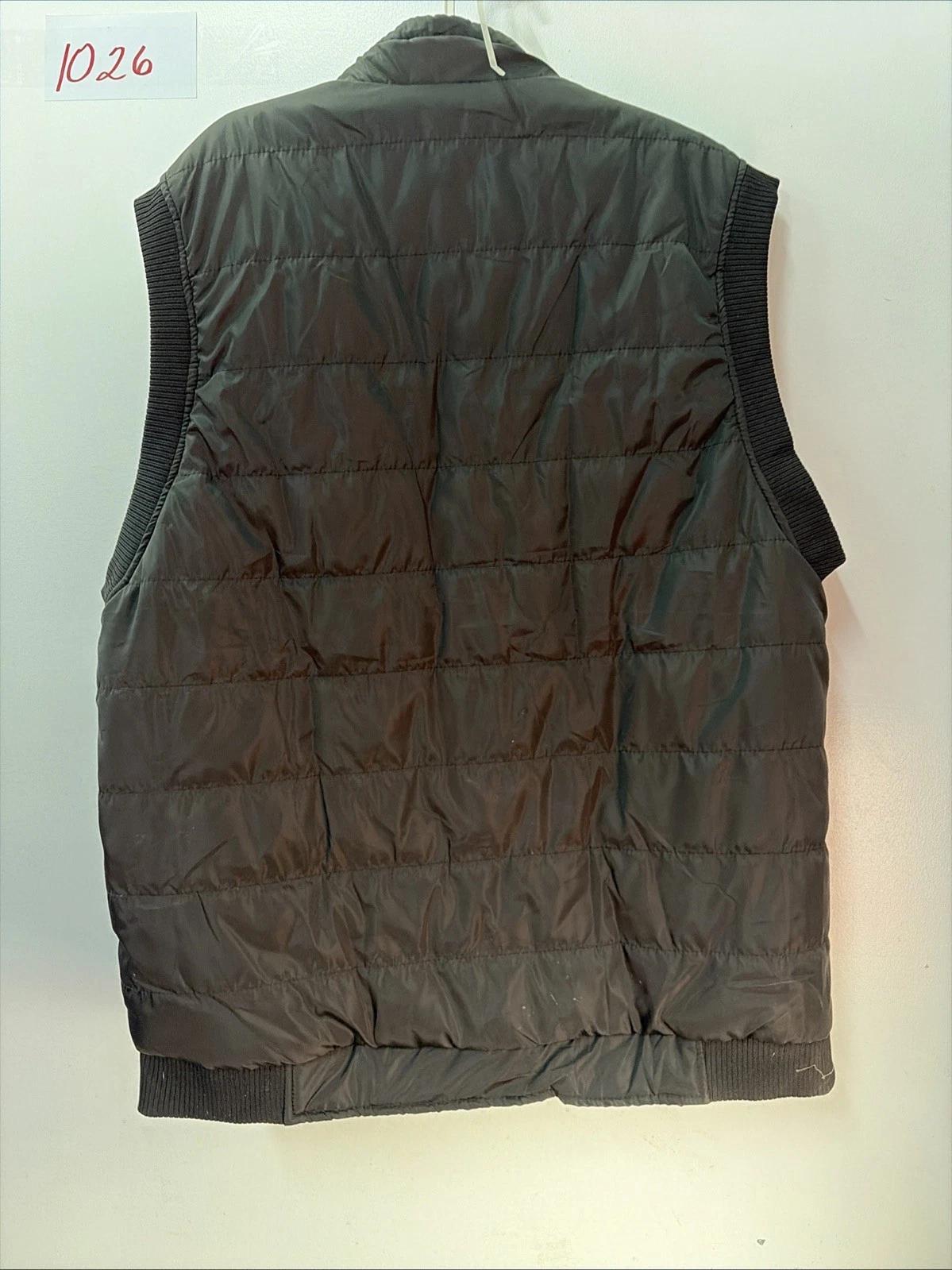 Authentic Cool Choice Mens 2XL Black Full Zip OutdoorPuffer Vest Sherpa Lined image 13