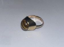 Ring Gold 333 mit Tigerauge, 5,7 Gramm, RG Ca. 20mm, Vintage