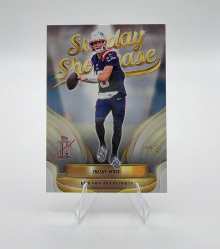 2025 Topps Signature Drake Maye Base (RAW)
