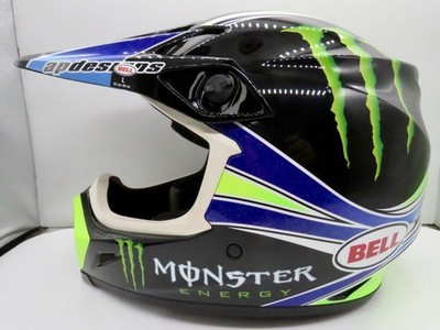 Monster Energy Bell MX-9 Helmet Motorcycle Motocross Pro Circuit
