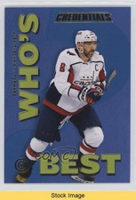 2023 Upper Deck Credentials Who's Best? Forwards Alex Ovechkin #WB-AO READ 11vp