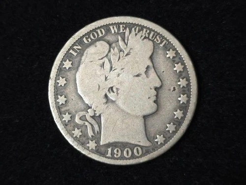 1900-O Barber Silver Half Dollar Very Good 20502
