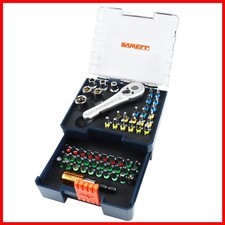 Inwell 58 Piece 1/4 Inch Drive Mini Ratchet Wrench Set,Mini Socket