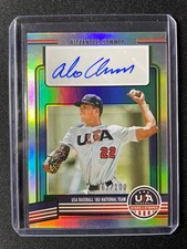 2023 Panini USA Stars & Stripes Alexander Clemmey Foil Autograph #062/100!!!