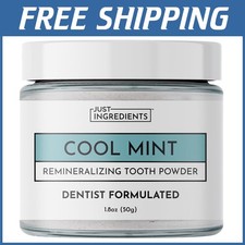 Remineralizing Tooth Powder   Fluoride-Free C...