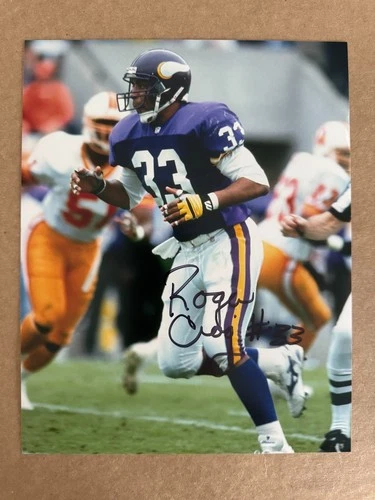 Roger Craig signed MINNESOTA VIKINGS 8 X 10 photo
