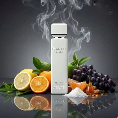 Frankel Silver Unisex EDP 200ml Long Lasting Citrus Green Tea Perfume by Assaf