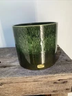 Large Vintage Haeger Pottery Planter Model 163 Green Glaze MCM Ceramics
