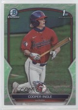 2023 Bowman Draft Chrome Lunar Glow Refractor Cooper Ingle #BDC-85 1kv6