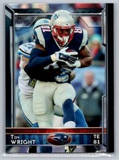 Tim Wright 2015 Topps New England Patriots 103