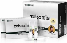 Disposable Cigarette Filters - 10 Layer Microporous Tar Reduction, 100 Pack, Fit