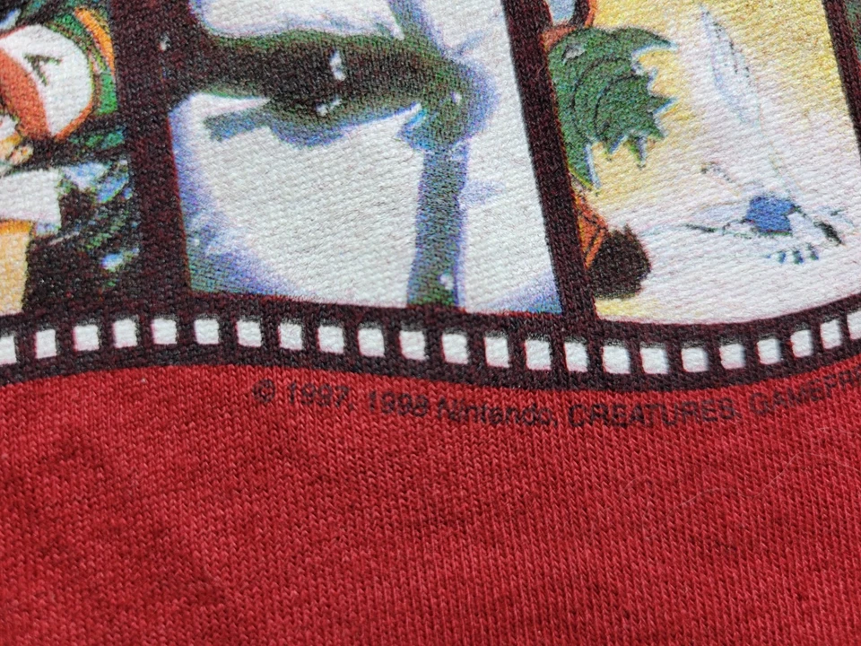 Camiseta Nintendo Pokemon La Película 2000 De Colección Talla Juvenil Grande Foto 3 de 4