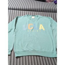 Comfort Wash UCLA Bruins Mint Green Crewneck Sweatshirt S