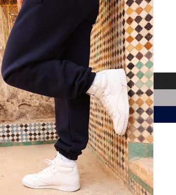 Fruit of the Loom Iconic Premium Elasticated Cuff Jog Pants 0640560 Damen Herren