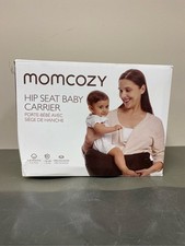 Momcozy Hip Seat Baby Carrier - Adjustable Waistband with Original 3D Belly Pr 2