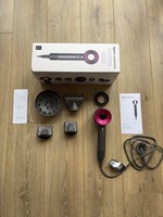 Dyson Supersonic Hair Dryer HD08 Fuchsia Pink with Attachments Free Delivery 🚚