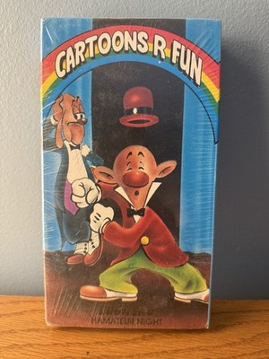 Cartoons R Fun VHS Egghead Hamateur Night 1989 Vidtape NEW sealed