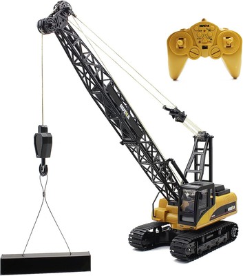 1/14 RC Truck Crawler Tower Crane Die-Cast Model Hoist Remote Control Excavator