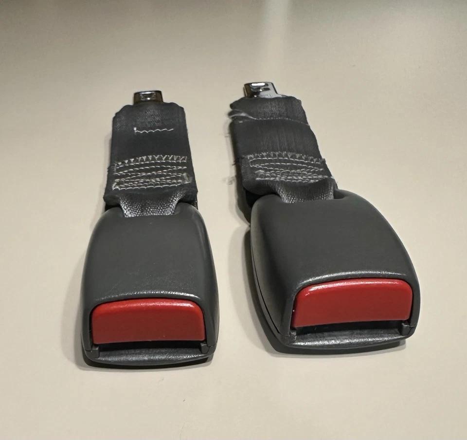 Pair GM Auto Seat Belt Lap Belt Extenders for 2002 and Newer 10 Inch 32636C - Image 2 of 4