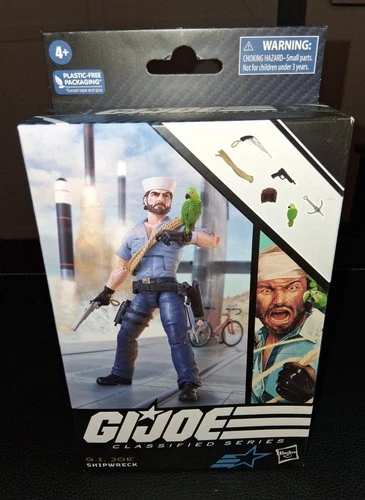 Hasbro GI Joe Classified Series Shipwreck 70 Action Figure NEW LOOK