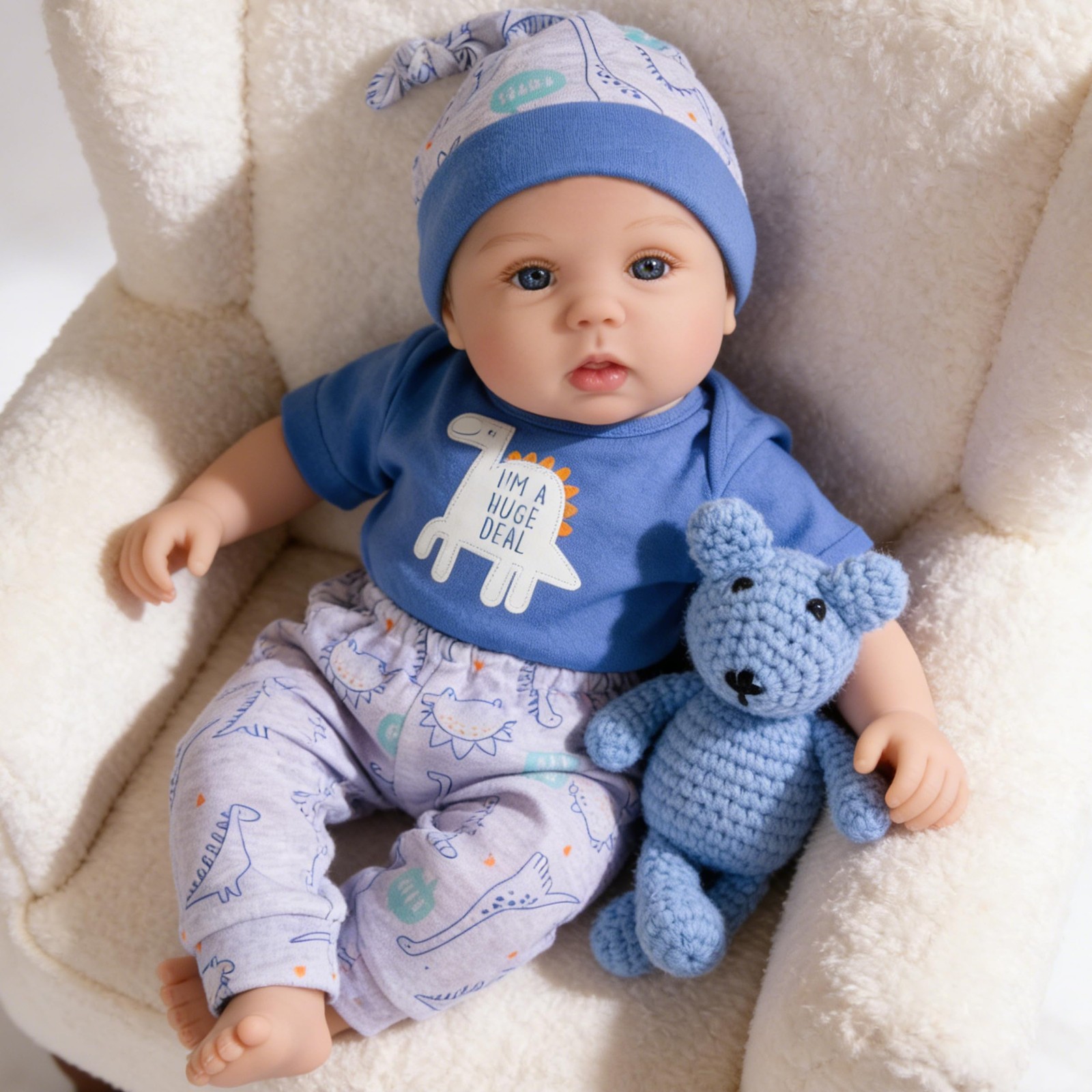 Boy - 18-inch Baby Soft Body Realistic-ne...