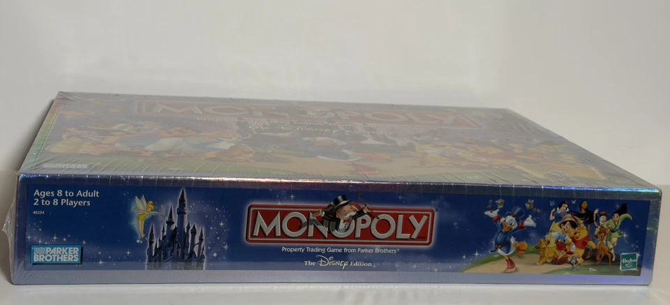 New Factory Sealed Vintage 2001 Monopoly “The Disney Edition” Board Game Hasbro - Image 4 of 4