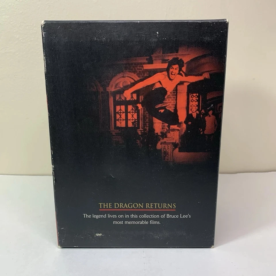 VTG Bruce Lee: The Master Collection (VHS 5 Kung Fu Cassette Tape Box Set) - Imagem 3 de 3