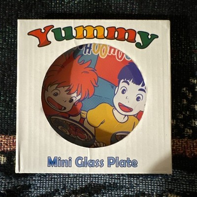 Ponyo Mini Glass Plate Yummy Whoohoo Studio Ghibli
