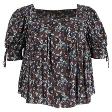Ulla Johnson Lorraine Blouse In Print Silk Women Multicolor S