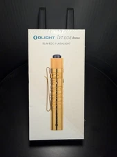 Olight I3t Eos Brass Flashlight *NEW SEALED*