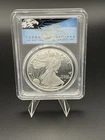 2022 W PCGS PR70 DCAM PROOF 1 oz American Silver Eagle First Day Of Issue Signed