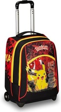 TROLLEY POKEMON ZAINO SCUOLA CON RUOTE- PIKACHU ORIGINALE SEVEN NUOVO IMBALLATO