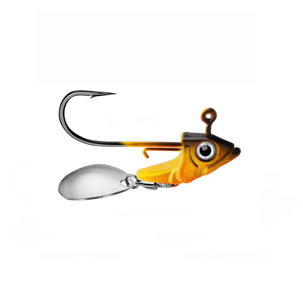 1Pc Jig Head 7.5G 10.5G 15G Fishing Lures Sinking Rotating Sequin Metal Spoons F - Image 11